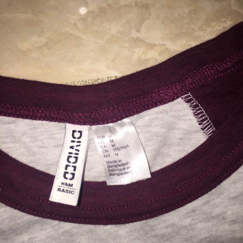 H&M Baseball Tee - Picture 4 of 4